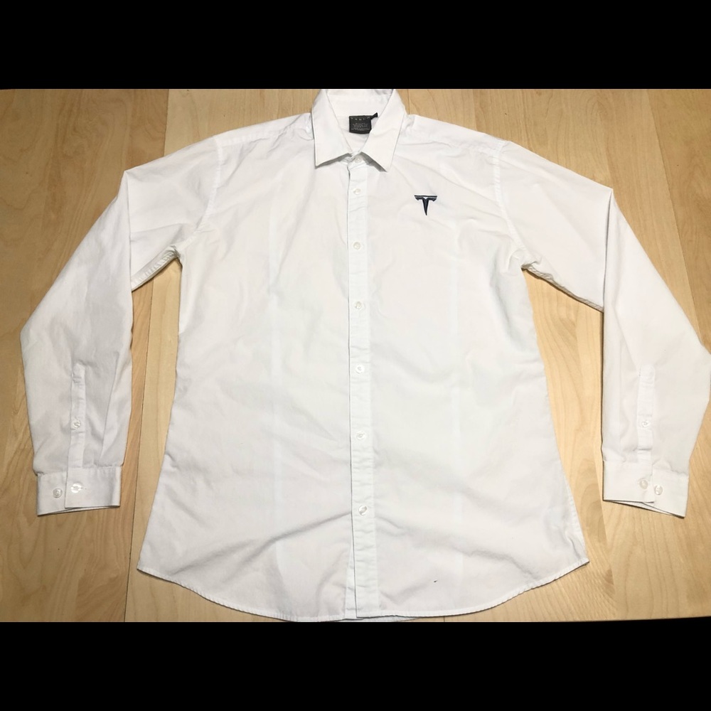 Tesla Employee shirt Stitched Emblem